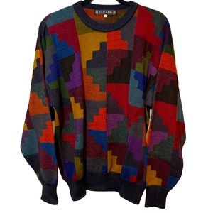 Iscayo Pure Alpaca Vintage Oversized Sweater